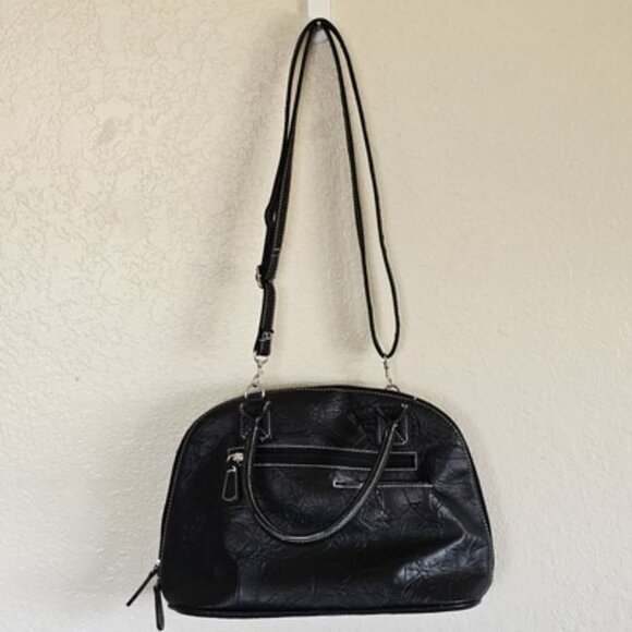 Stone & Company Crossbody Bag Women' Brown Shoulder Purse Boho Hobo Southwestern - Picture 3 of 11